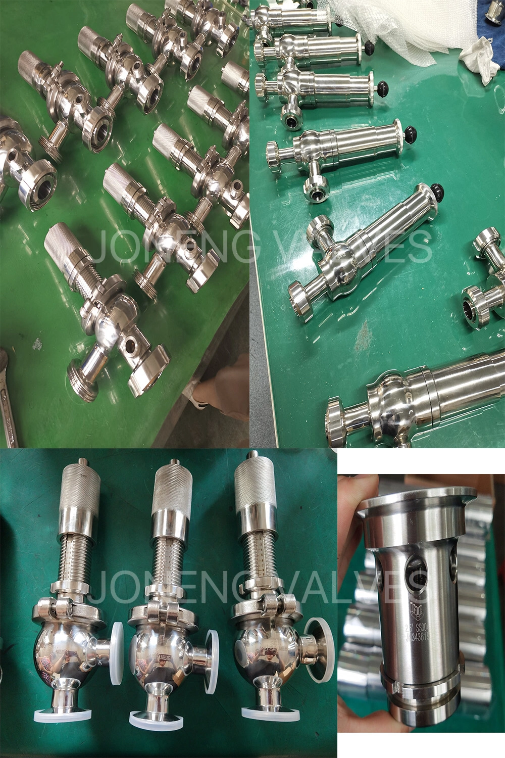 Stainless Steel Sanitary Air Pressure Release Safety Relief Reducing Valve